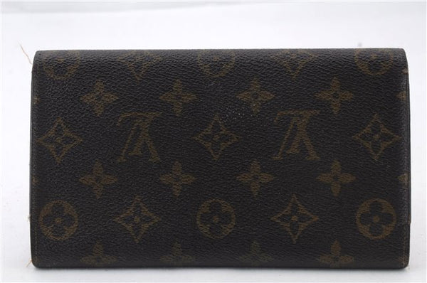 Auth LOUIS VUITTON Monogram Porte Tresor International Wallet M61215 LV 8547C