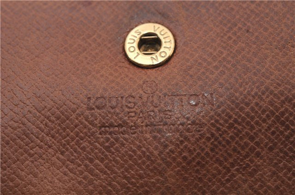 Auth LOUIS VUITTON Monogram Porte Tresor International Wallet M61215 LV 8547C