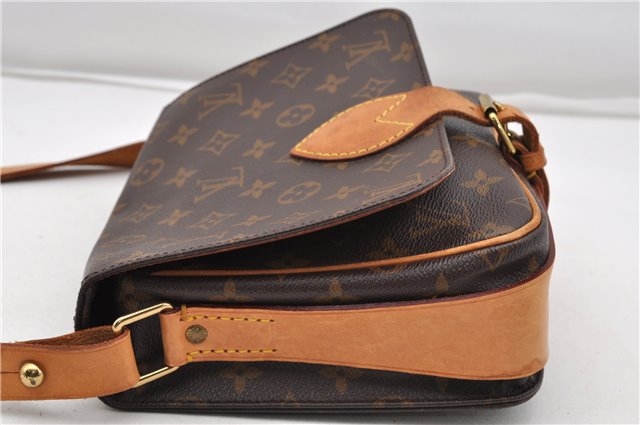 Authentic Louis Vuitton Monogram Cartouchiere MM M51253 Shoulder Cross Bag 8547F