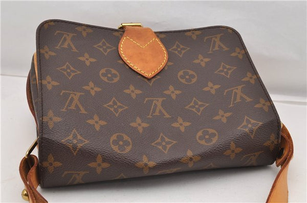 Authentic Louis Vuitton Monogram Cartouchiere MM M51253 Shoulder Cross Bag 8547F