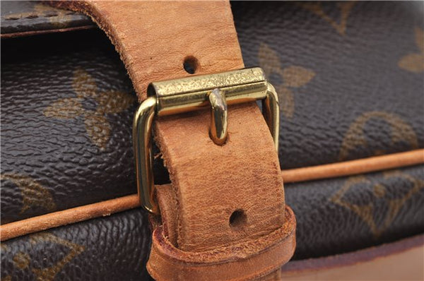 Authentic Louis Vuitton Monogram Cartouchiere MM M51253 Shoulder Cross Bag 8547F