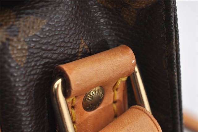 Authentic Louis Vuitton Monogram Cartouchiere MM M51253 Shoulder Cross Bag 8547F