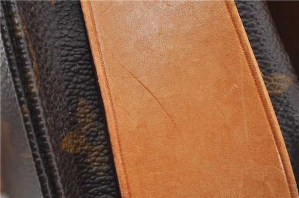 Authentic Louis Vuitton Monogram Cartouchiere MM M51253 Shoulder Cross Bag 8547F