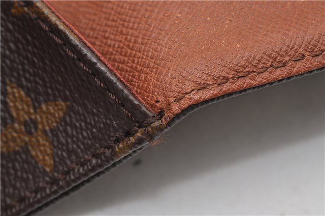 Authentic Louis Vuitton Monogram Cartouchiere MM M51253 Shoulder Cross Bag 8547F