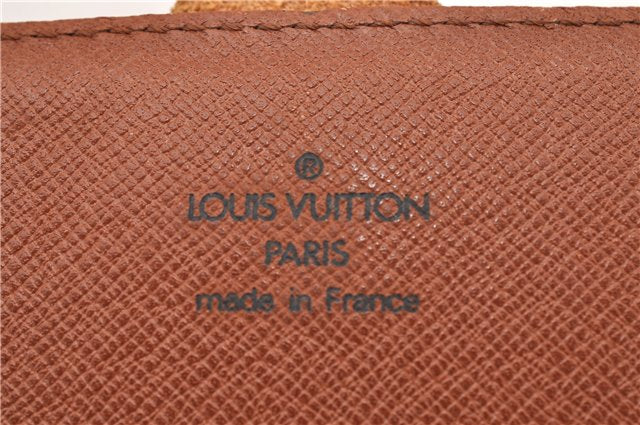 Authentic Louis Vuitton Monogram Cartouchiere MM M51253 Shoulder Cross Bag 8547F