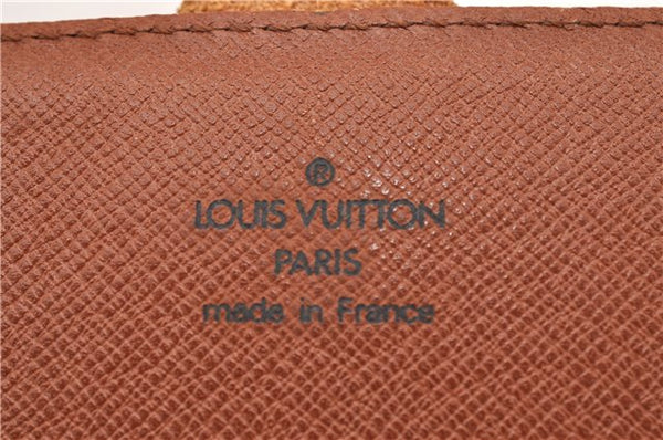 Authentic Louis Vuitton Monogram Cartouchiere MM M51253 Shoulder Cross Bag 8547F