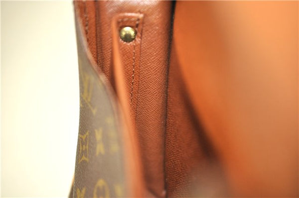 Authentic Louis Vuitton Monogram Cartouchiere MM M51253 Shoulder Cross Bag 8547F