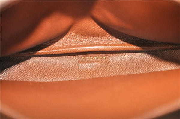 Authentic Louis Vuitton Monogram Cartouchiere MM M51253 Shoulder Cross Bag 8547F