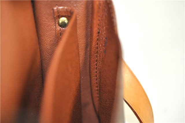 Authentic Louis Vuitton Monogram Cartouchiere MM M51253 Shoulder Cross Bag 8547F