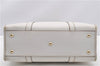 Authentic GUCCI Vintage Shoulder Hand Bag Leather 131327 White 8549F