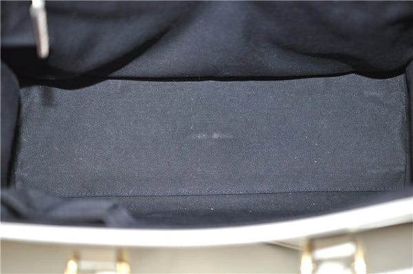 Authentic GUCCI Vintage Shoulder Hand Bag Leather 131327 White 8549F