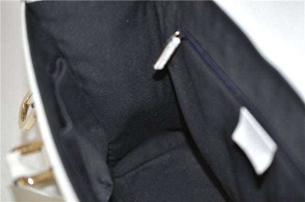 Authentic GUCCI Vintage Shoulder Hand Bag Leather 131327 White 8549F