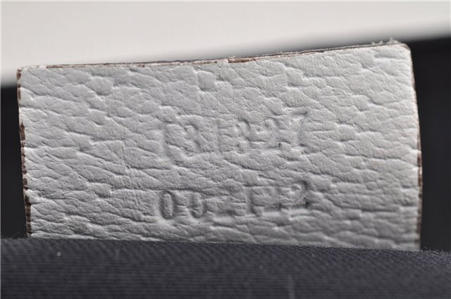 Authentic GUCCI Vintage Shoulder Hand Bag Leather 131327 White 8549F