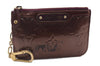 Auth LOUIS VUITTON Vernis Pochette Cles NM Coin Case Purse M93560 Purple 8550C