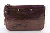 Auth LOUIS VUITTON Vernis Pochette Cles NM Coin Case Purse M93560 Purple 8550C