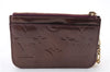 Auth LOUIS VUITTON Vernis Pochette Cles NM Coin Case Purse M93560 Purple 8550C