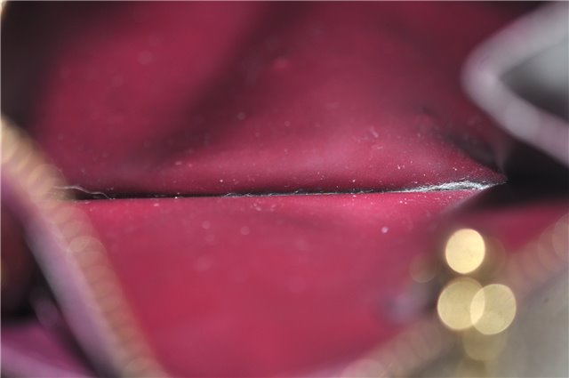 Auth LOUIS VUITTON Vernis Pochette Cles NM Coin Case Purse M93560 Purple 8550C