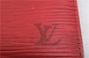 Authentic LOUIS VUITTON Epi Portefeuille Marco Bifold Wallet Red M63547 LV 8553C