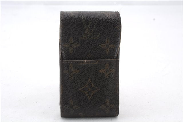 Authentic LOUIS VUITTON Monogram Etui Cigarette Case M63024 LV 8554C