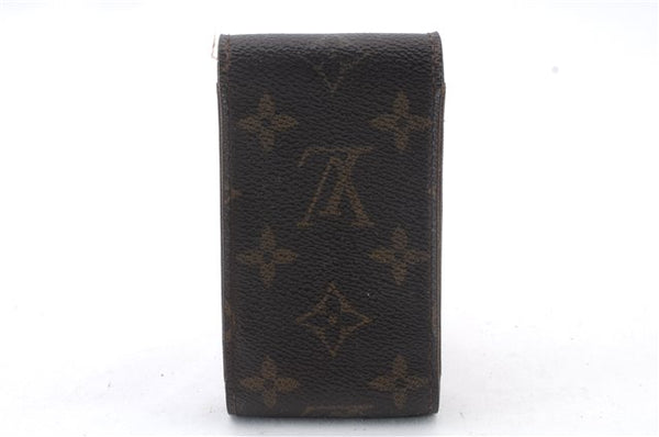 Authentic LOUIS VUITTON Monogram Etui Cigarette Case M63024 LV 8554C