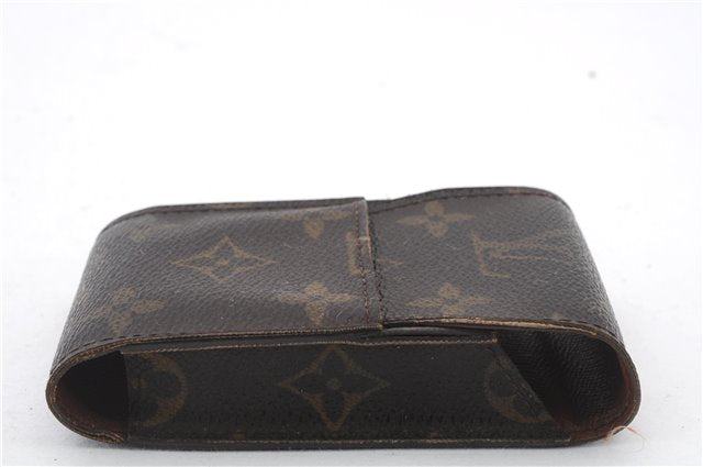 Authentic LOUIS VUITTON Monogram Etui Cigarette Case M63024 LV 8554C