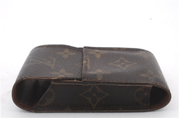 Authentic LOUIS VUITTON Monogram Etui Cigarette Case M63024 LV 8554C