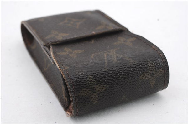 Authentic LOUIS VUITTON Monogram Etui Cigarette Case M63024 LV 8554C