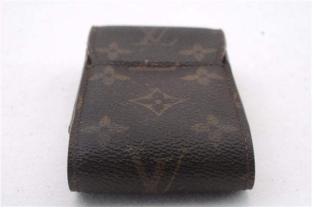 Authentic LOUIS VUITTON Monogram Etui Cigarette Case M63024 LV 8554C