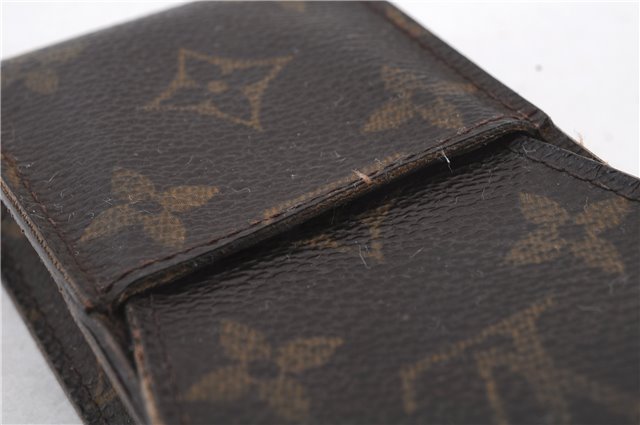 Authentic LOUIS VUITTON Monogram Etui Cigarette Case M63024 LV 8554C