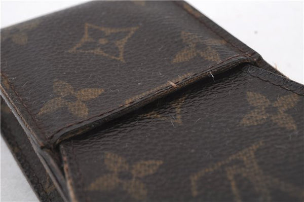 Authentic LOUIS VUITTON Monogram Etui Cigarette Case M63024 LV 8554C