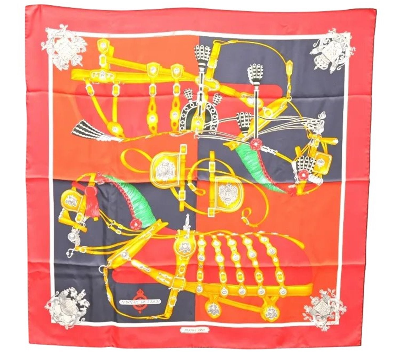 Authentic HERMES Carre 90 Scarf 