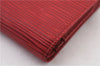 Auth LOUIS VUITTON Epi Porte Monnaie Billets Viennois Wallet Red M63247 LV 8558C