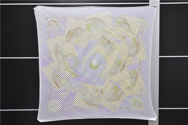 Authentic HERMES Pleats Scarf 