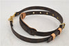 Authentic Louis Vuitton Monogram Brown Shoulder Strap 39.4-46.5" LV 8560D
