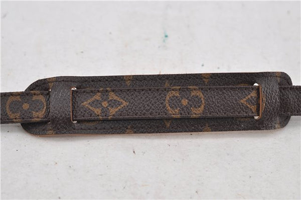 Authentic Louis Vuitton Monogram Brown Shoulder Strap 39.4-46.5" LV 8560D