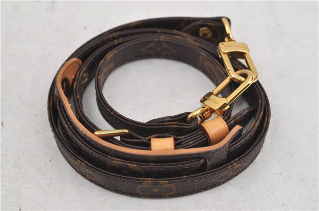 Authentic Louis Vuitton Monogram Brown Shoulder Strap 39.4-46.5
