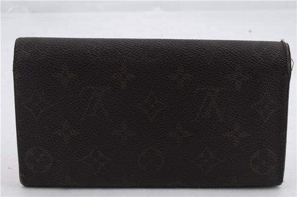 Auth LOUIS VUITTON Monogram Pochette Porte Monnaie Credit Wallet M61725 LV 8561C