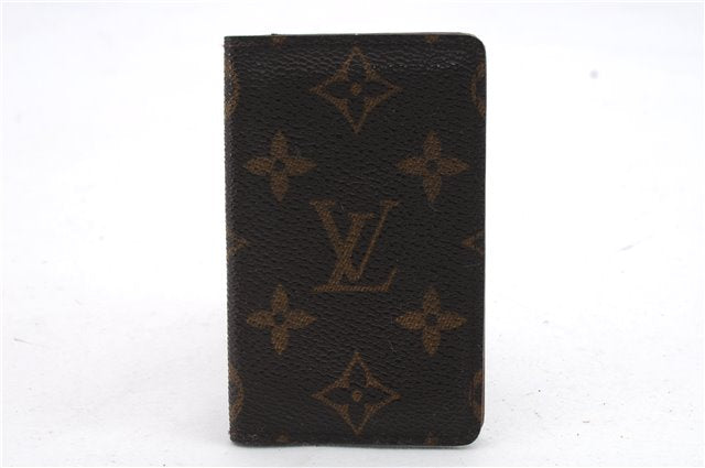 Auth LOUIS VUITTON Monogram Pochette Cartes Visite Card Case M56362 LV 8563C