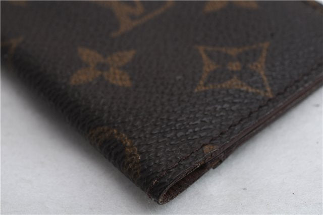 Auth LOUIS VUITTON Monogram Pochette Cartes Visite Card Case M56362 LV 8563C