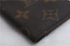 Auth LOUIS VUITTON Monogram Pochette Cartes Visite Card Case M56362 LV 8563C