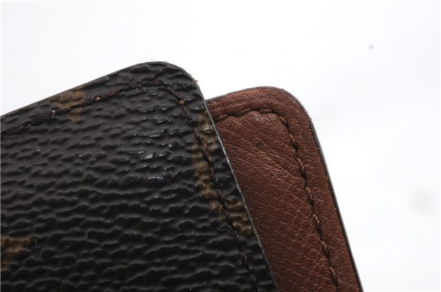 Auth LOUIS VUITTON Monogram Pochette Cartes Visite Card Case M56362 LV 8563C