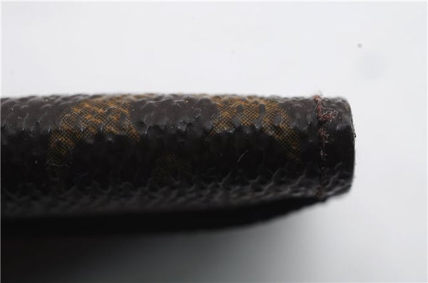 Auth LOUIS VUITTON Monogram Pochette Cartes Visite Card Case M56362 LV 8563C