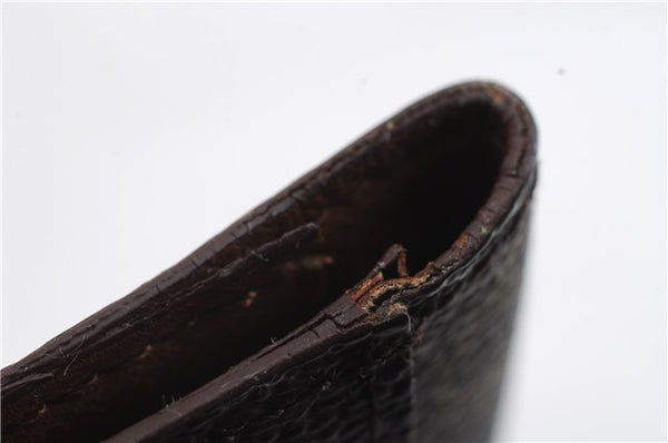 Auth LOUIS VUITTON Monogram Pochette Cartes Visite Card Case M56362 LV 8563C