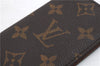 Auth LOUIS VUITTON Monogram Pochette Cartes Visite Card Case M56362 LV 8563C