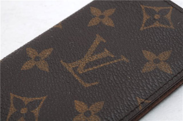 Auth LOUIS VUITTON Monogram Pochette Cartes Visite Card Case M56362 LV 8563C