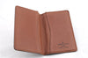 Auth LOUIS VUITTON Monogram Pochette Cartes Visite Card Case M56362 LV 8563C