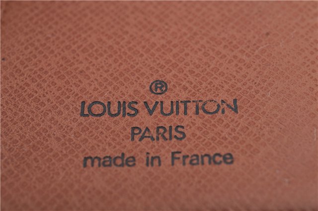Auth LOUIS VUITTON Monogram Pochette Cartes Visite Card Case M56362 LV 8563C