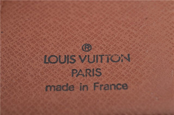 Auth LOUIS VUITTON Monogram Pochette Cartes Visite Card Case M56362 LV 8563C