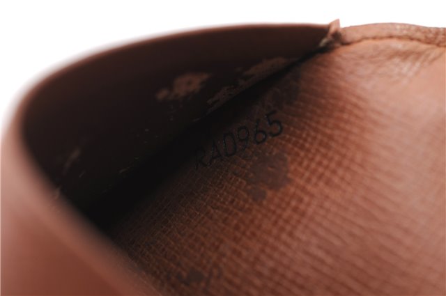 Auth LOUIS VUITTON Monogram Pochette Cartes Visite Card Case M56362 LV 8563C