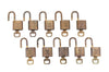 Authentic Louis Vuitton Padlock & Keys 10Set LV 8563D